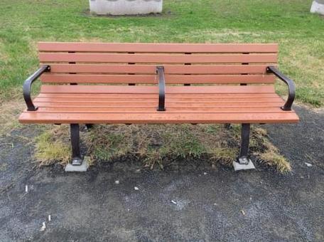 公園のベンチ いす,ベンチ,公園の写真素材