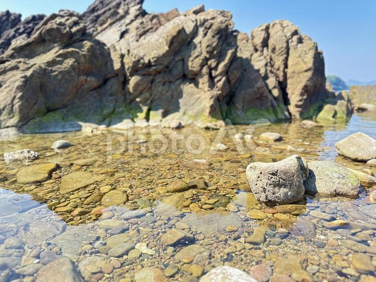 新宮市　三輪崎海岸　鈴島　磯 磯,新宮市,三輪崎海岸の写真素材