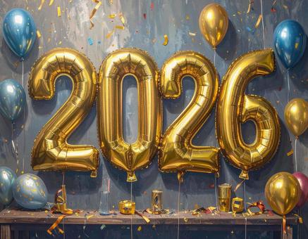 2026年素材 2026年素材の写真