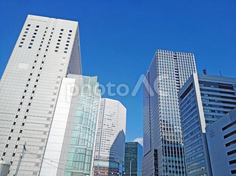 街中景色(大阪・梅田)45 街中景色(大阪・梅田)45 梅田,ビル,ビル街の写真素材