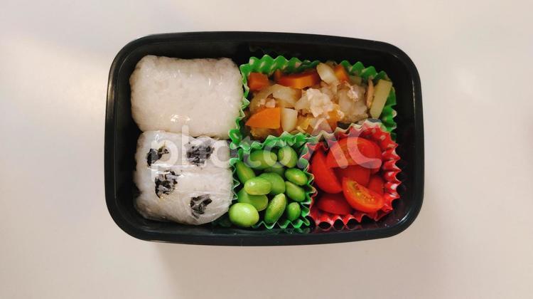 幼児用の手作り弁当 手作り,弁当,幼児の写真素材