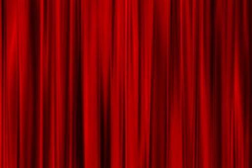 A nice red curtain even in a tasteful room, JPG A nice red curtain even in a tasteful room, curtain, red, black, JPG