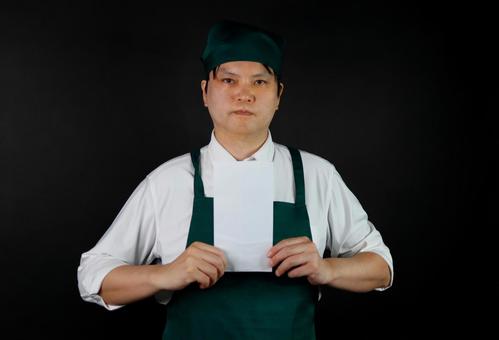 飲食店スタッフのメニュー説明 飲食店スタッフのメニュー説明の写真
