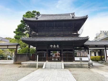 泉岳寺 泉岳寺 泉岳寺,忠臣蔵,赤穂義士の写真素材
