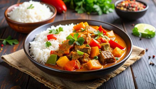 夏野菜カレー 夏野菜カレーの写真
