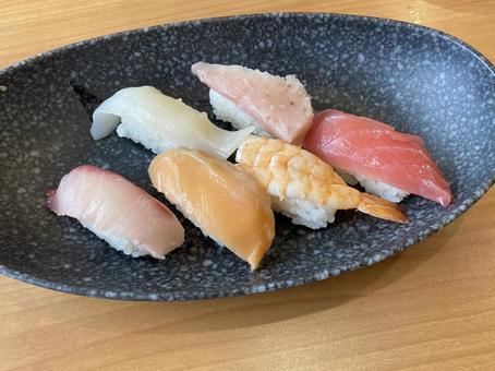 お寿司〜人気ネタ お寿司〜人気ネタ 外食,魚,マグロの写真素材