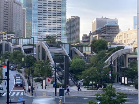 麻布台ヒルズ 麻布台ヒルズ 景気,街並み,建築の写真素材