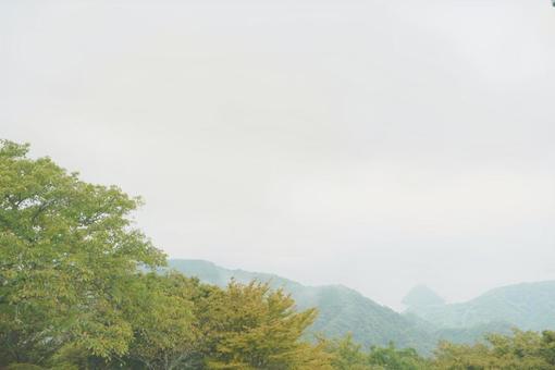 日本の原風景 自然,山,山々の写真素材
