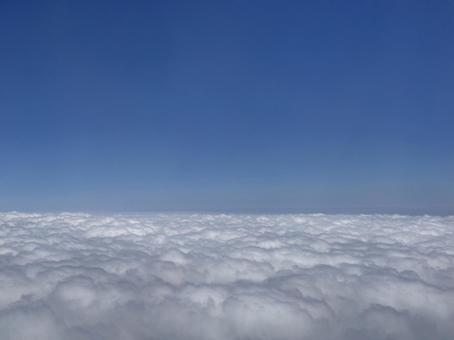 雲の上 雲の上の写真