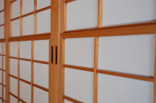 Shoji, JPG Shoji, sliding door, with, door, JPG