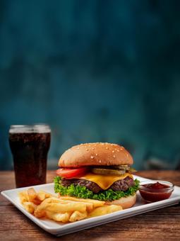 ハンバーガー_AS000048の写真