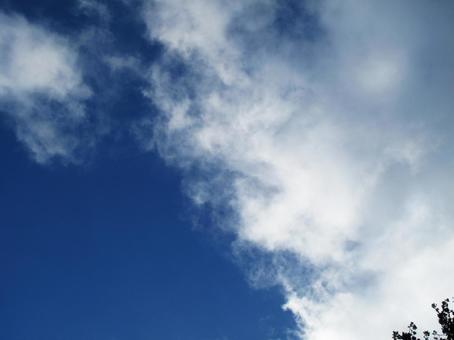 空と雲 空と雲の写真
