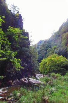 岡山県-豪渓-渓流 岡山県-豪渓-渓流 豪渓,渓谷,渓流の写真素材