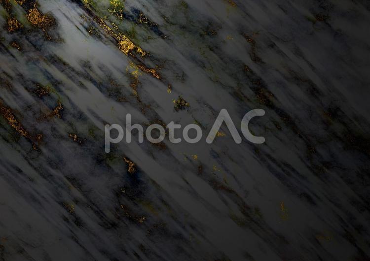 金混じり黒色の大理石の背景 大理石,背景,ダークの写真素材