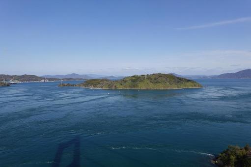 穏やかな瀬戸内の海 海,瀬戸内海,島の写真素材