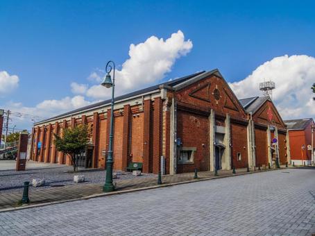 【福岡県】北九州市・門司赤煉瓦プレイス 門司赤煉瓦プレイス,北九州市,門司の写真素材