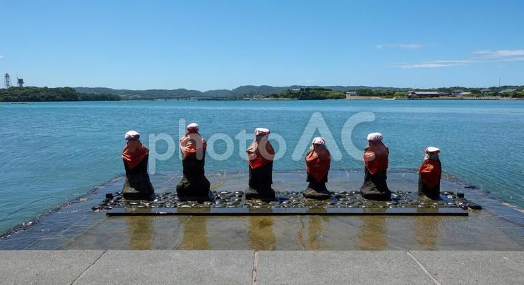 【壱岐】はらほげ地蔵 はらほげ地蔵,壱岐,長崎の写真素材