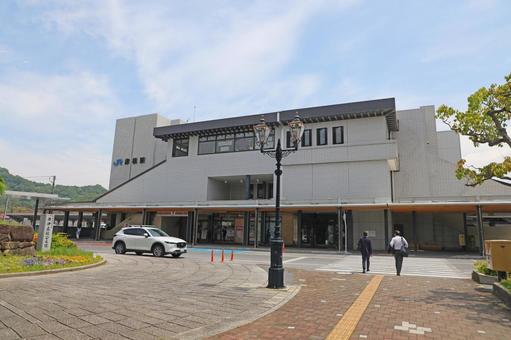 彦根駅 西口 彦根駅 西口 彦根駅,彦根,駅の写真素材
