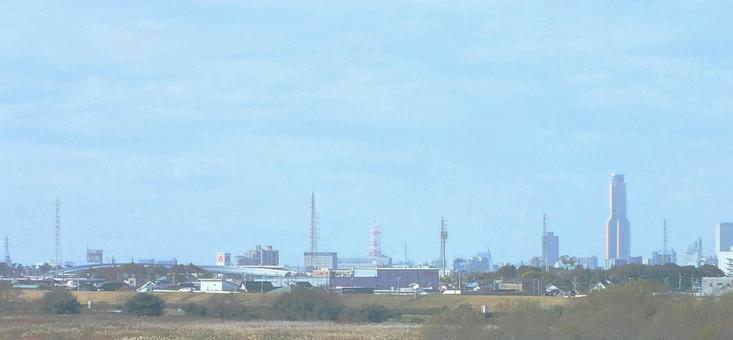 浜松の街並みの写真