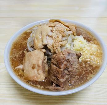 マシマシラーメン ラーメン,マシマシ,自作の写真素材