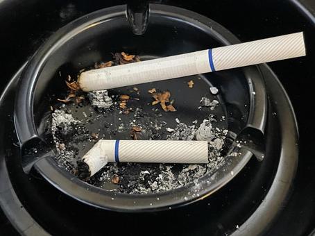 煙草 煙草 煙草,喫煙,灰皿の写真素材