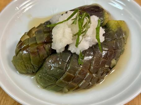 茄子の揚げ浸し 茄子の揚げ浸し 茄子,ナス,なすの写真素材