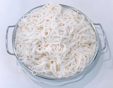 ひやむぎ ひやむぎ ひやむぎ,冷や麦,乾麺の写真素材