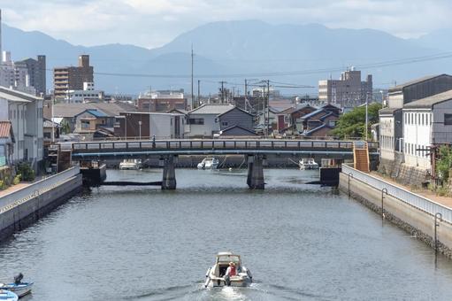 Photo, yokkaichi, porto di yokkaichi, triplo, 