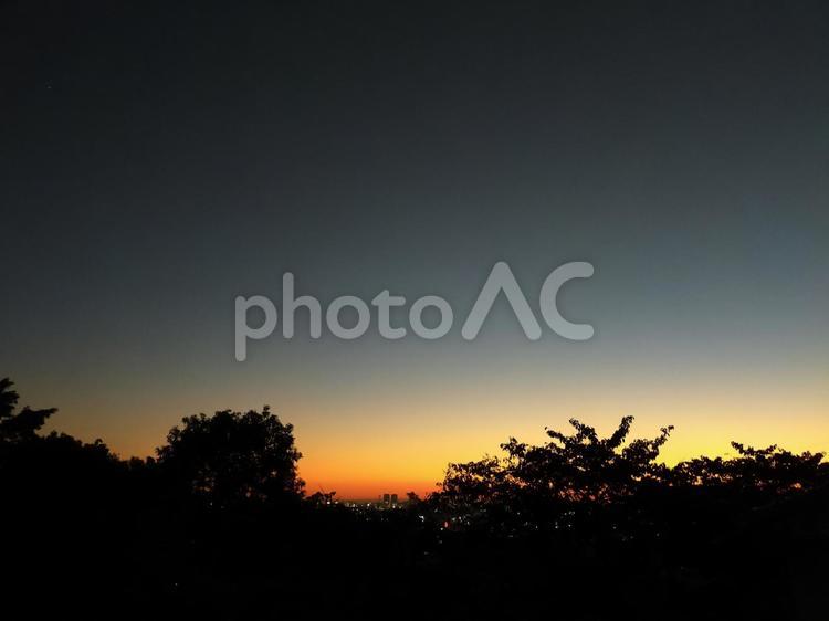夕暮れ 日暮れ,太陽,暁の写真素材