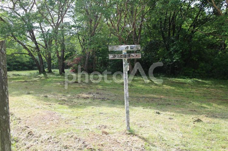 娘と三度目の兜明神登山　６１ 山登り,林間学校,思い出の写真素材