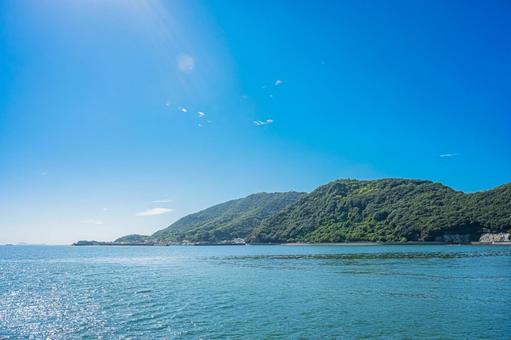 広島県　阿伏兎観音の風景 広島県,阿伏兎観音,福山の写真素材
