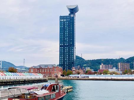 門司港レトロ 門司港,北九州,北九州市の写真素材