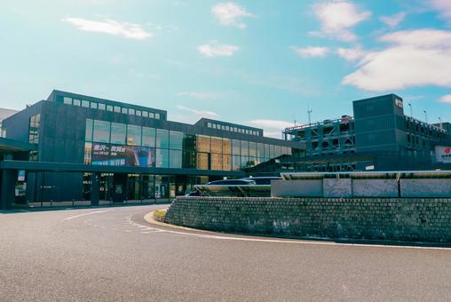 【福井】敦賀駅の周辺 敦賀駅,敦賀,福井の写真素材