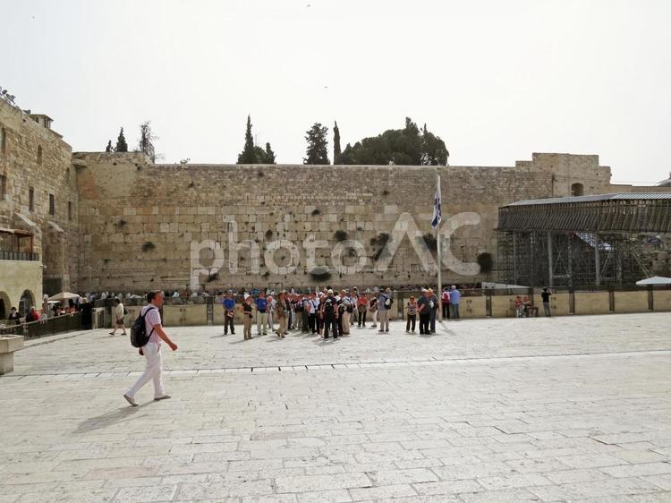 エルサレム　嘆きの壁 エルサレム,イスラエル,旅の写真素材
