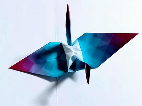 千羽鶴 折り紙,千羽鶴,つるの写真素材