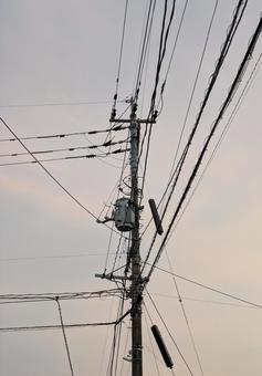 電柱2508 電柱2508の写真