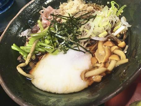 山菜そば 山菜そばの写真