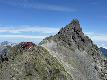 槍ヶ岳 槍ヶ岳 槍ヶ岳,百名山,日本百名山の写真素材