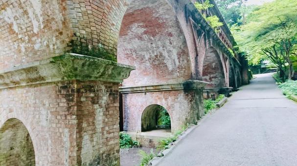有名な水路閣 有名な水路閣の写真