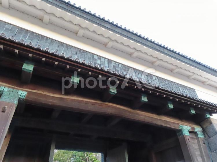 田安門　皇居　旧江戸城 門,皇居,田安門の写真素材