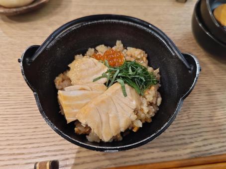 はらこ飯 はらこ飯 和食,はらこ飯,鮭の写真素材