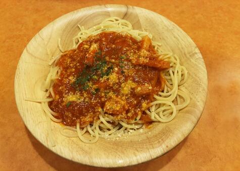 ミートソースパスタ ミートソース,パスタ,スパゲッティの写真素材