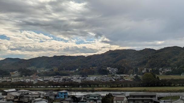 岩手県北上市　北上川 岩手県,北上市,北上川の写真素材