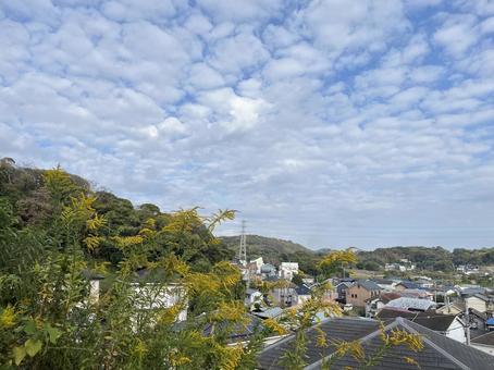 風景 山,空,眺めの写真素材