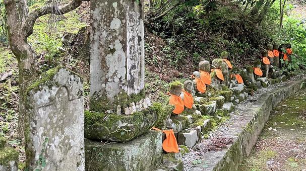 Photo, fayun temple, mount zuiryu, stone buddha, 