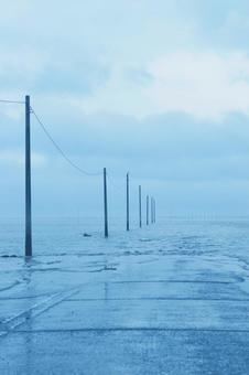 Photo, sea, quiet, blue, 