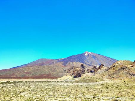 テイデ山 テイデ山 テイデ国立公園,テイデ山,テネリフェ島の写真素材