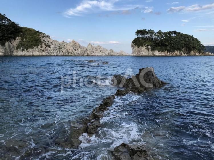 岩手　宮古　浄土ヶ浜 岩手,宮古,浄土ヶ浜の写真素材