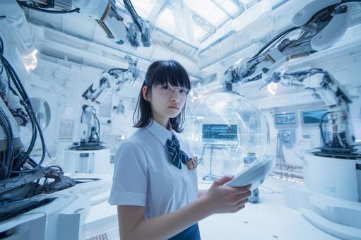 理系女子高生 理系女子高生の写真