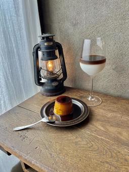 おしゃれなカフェでひと休み3 カフェ,グラス,コーヒーの写真素材